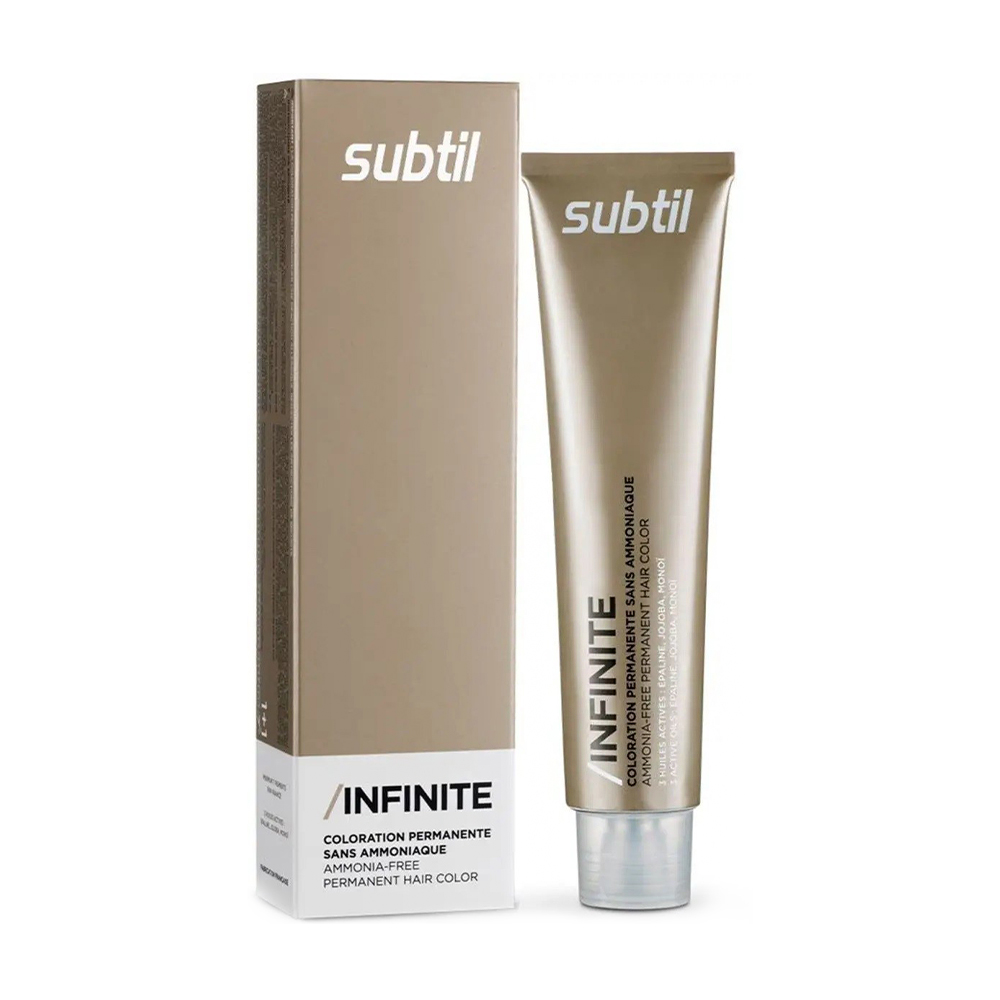Напівперманентна крем-фарба для волосся Subtil Infinite 4.3 Шатен золотистий, 60 мл